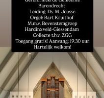 Gereformeerde Gemeente te Barendrecht psalmzangavond
