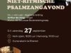 Psalmzangavond met bovenstem in de Cunerakerk te Rhenen