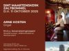 Organist Arne Kosten begeleid psalmzangavond in Zaltbommel