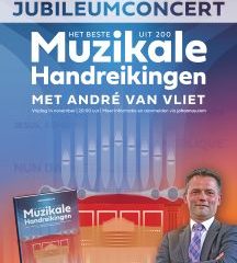 200 muzikale handreikingen met André van Vliet in Ede jubileumconcert