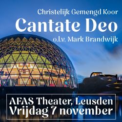 Jubileumconcert Cantate Deo in AFAS Theather Leusden