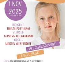 Kinderzangmiddag in de Gereformeerde Gemeente te 's Gravenpolder