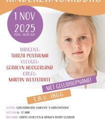 Kinderzangmiddag in de Gereformeerde Gemeente te 's Gravenpolder