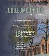 Mannenensemble Yaron uit Scherpenzeel viert 5-jarig jubileum