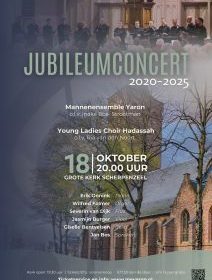 Mannenensemble Yaron uit Scherpenzeel viert 5-jarig jubileum