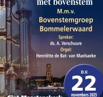 Sint-Maartenskerk te Zaltbommel psalmzangavond met bovenstem
