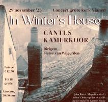 Cantus kamerkoor met In Winter's House in de Grote kerk te Vianen