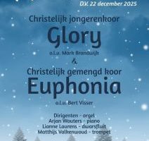 Dorpskerk te Barendrecht kerstconcert met Jongerenkoor Glory