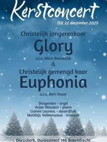 Dorpskerk te Barendrecht kerstconcert met Jongerenkoor Glory