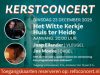 Het Witte kerkje van Huis ter Heide kerstconcert met Jos Moeke en Jaap Eilander