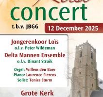 Kerstconcert in de Grote kerk te Middelharnis ten bate van ZGG