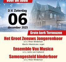 Kerstconcert in de Grote kerk te Terneuzen met Het Groot Zeeuws jongerenkoor