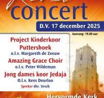 Kerstconcert te Middelharnis voor Stichting HVC