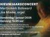 Nieuwjaarsconcert 2026 met Jos Moeke in de Martinikerk te Bolsward