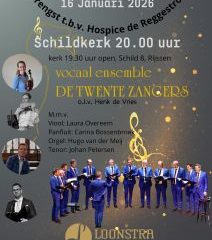 Nieuwjaarsconcert 2026 met de Twentse zangers in Rijssen