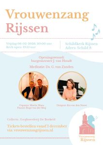 Vrouwenzang Rijssen in de Schildkerk