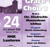 Grace Choir 3 presentatieconcert in de HHK te Lunteren