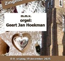 Samen zingend naar kerst 2025 in Meliskerke