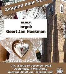 Samen zingend naar kerst 2025 in Meliskerke
