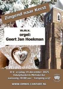 Samen zingend naar kerst 2025 in Meliskerke