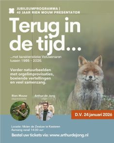 Terug in de tijd jubileumprogramma met Rien Mouw en Arthur de Jong