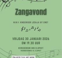 Tot aan de einden der aarde zangavond in de HHK te Elspeet