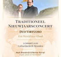 15e Traditioneel Nieuwjaarsconcert in de Grote kerk te Heusden