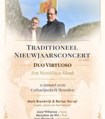 15e Traditioneel Nieuwjaarsconcert in de Grote kerk te Heusden