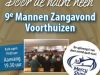 9e Mannen Zangavond te Voorthuizen met thema Door de nacht heen