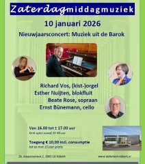 Barokconcert in de Fontein te Nijkerk zaterdagmiddagmuziek