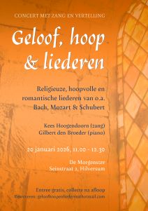 Geloof, Hoop en Liederen in de Morgenster te Hilversum