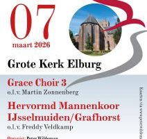 Koorconcert in de Grote kerk te Elburg met Grace Choir