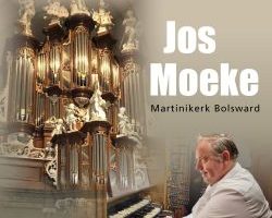 Nieuw album orgelconcert Jos Moeke Martinikerk Bolsward