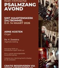 Sint Maartenskerk te Zaltbommel psalmzangavond met bovenstem