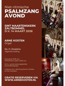 Sint Maartenskerk te Zaltbommel psalmzangavond met bovenstem